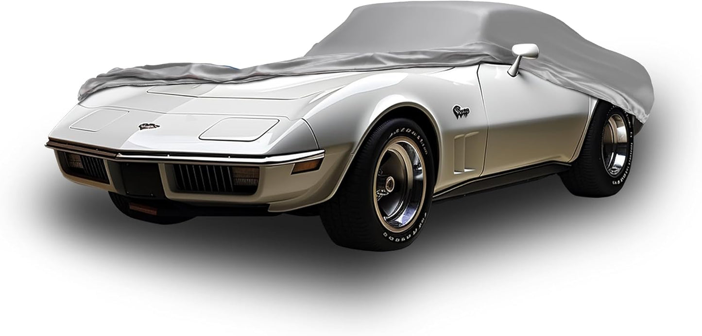 Car Covers Weatherproof Max Car Cover & Warranty Compatible with Chevrolet 1953-1957 Corvette – Outdoor Cover Theft Cable Lock Car Accessories Better Than Waterproof