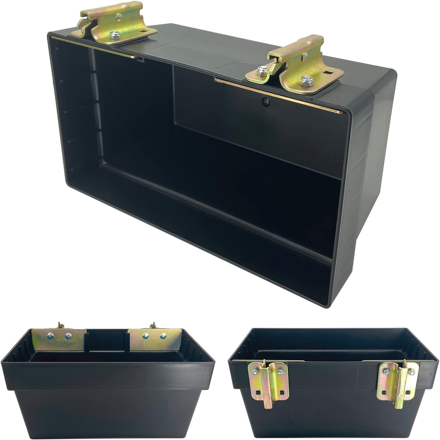 1 Pack Heavy Duty E-Track Basket for E-Track Systems, Trailer E Track Organizing Storage Pail,Organization Bin for Trucks, E-Track Storage Bin - E Track Accessories
