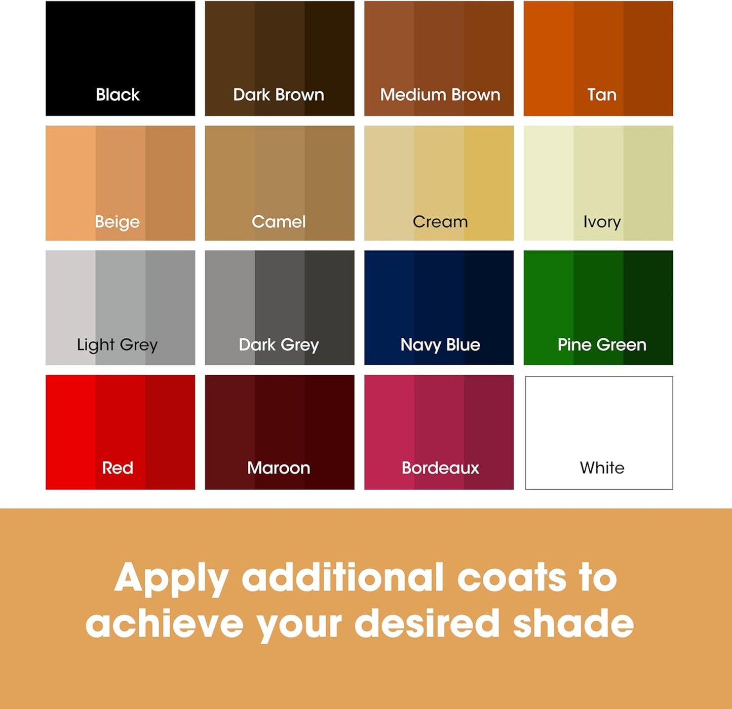 The Original Leather Recoloring Balm by Furniture Clinic - Tan Leather Dye for Furniture, Couches & Car Seats - Restore Scratched, Faded, & Damaged Surfaces