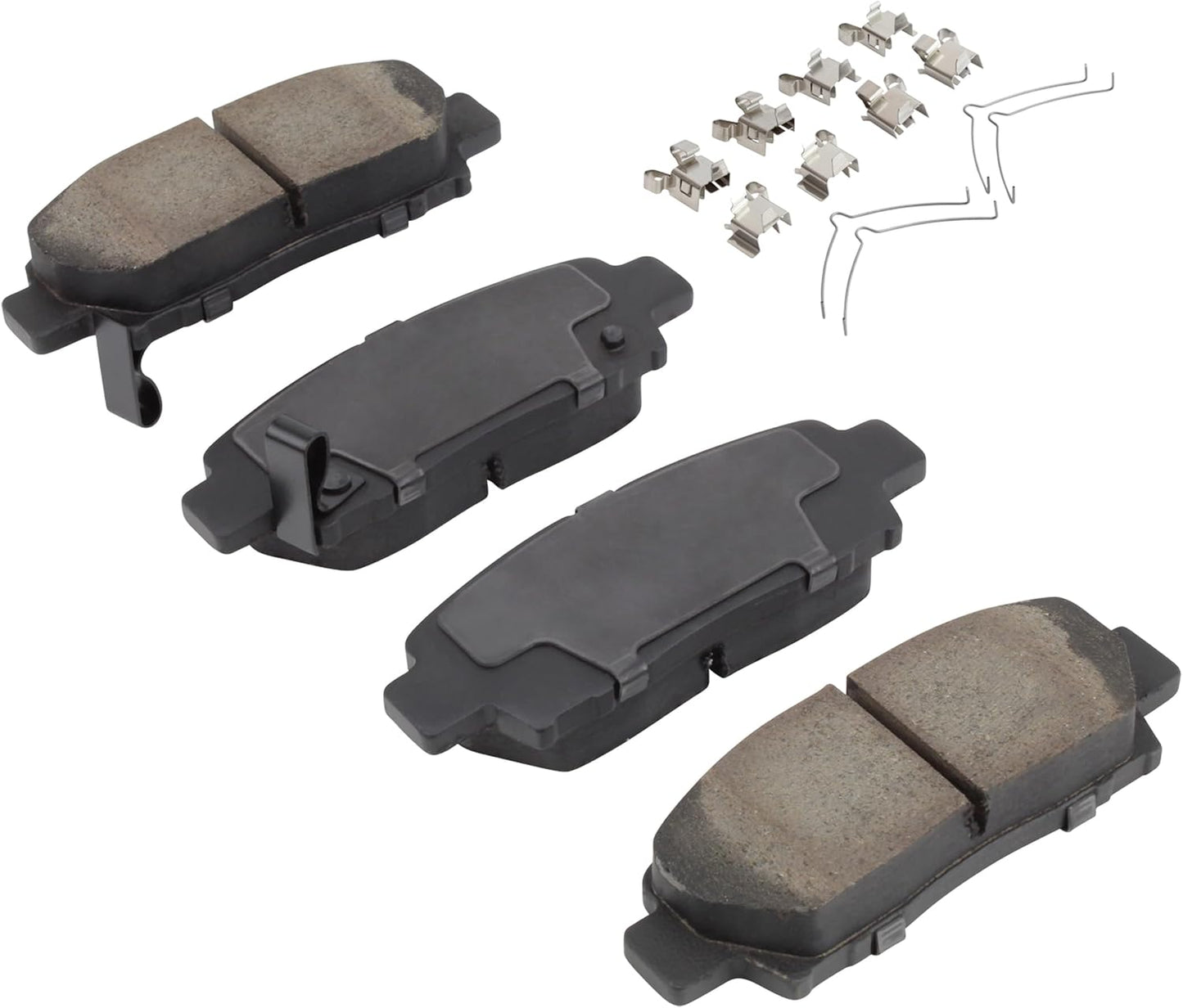 Premium Ceramic Rear Brake Pads (1001-0672C) Compatible with Toyota Avalon 1995-1999