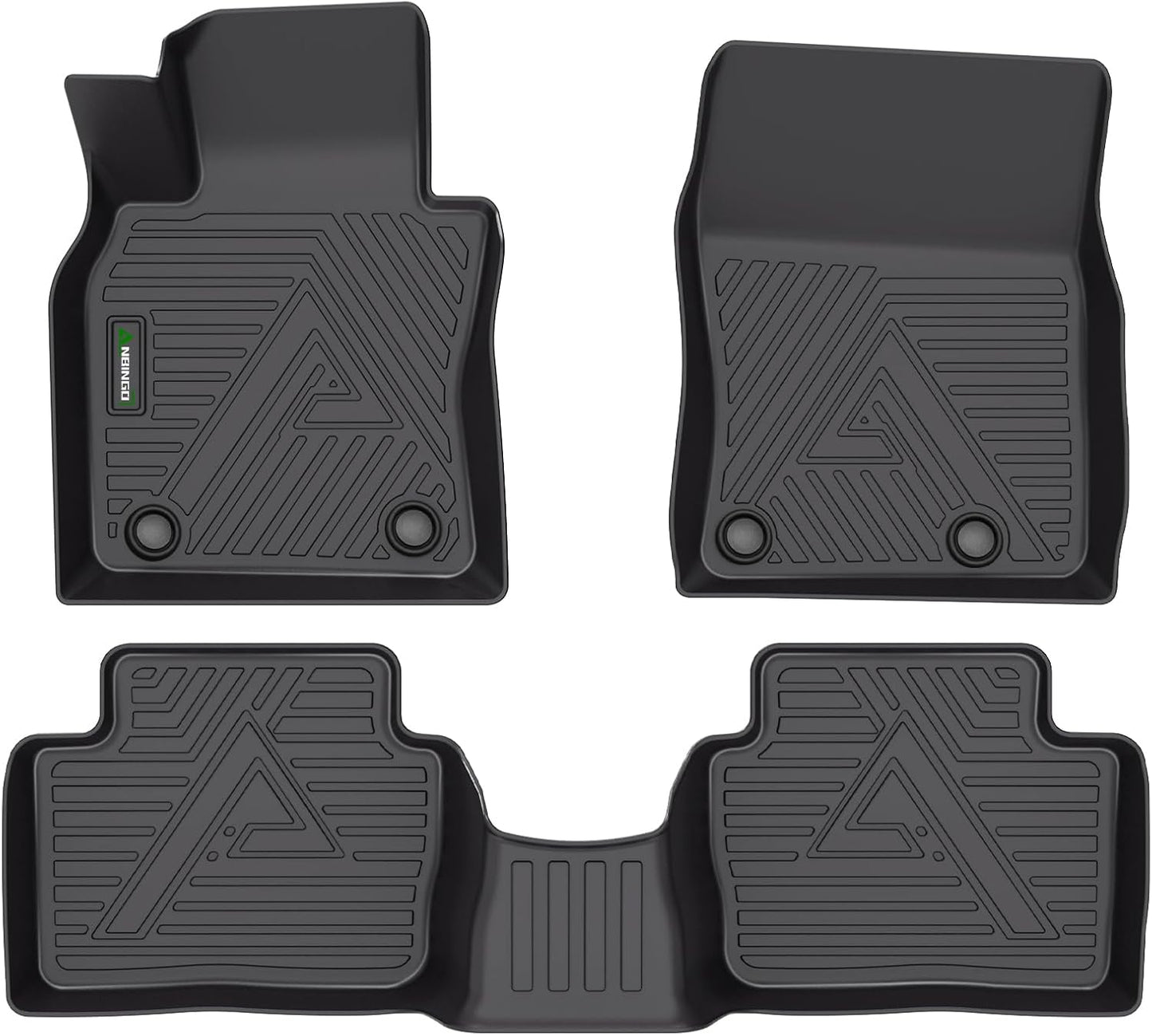 ANBINGO®-Floor Mats for Mazda 3 2025-2019 All Weather Protection TPE Anti-Slip Car Full Set Floor Liners Custom Accessories