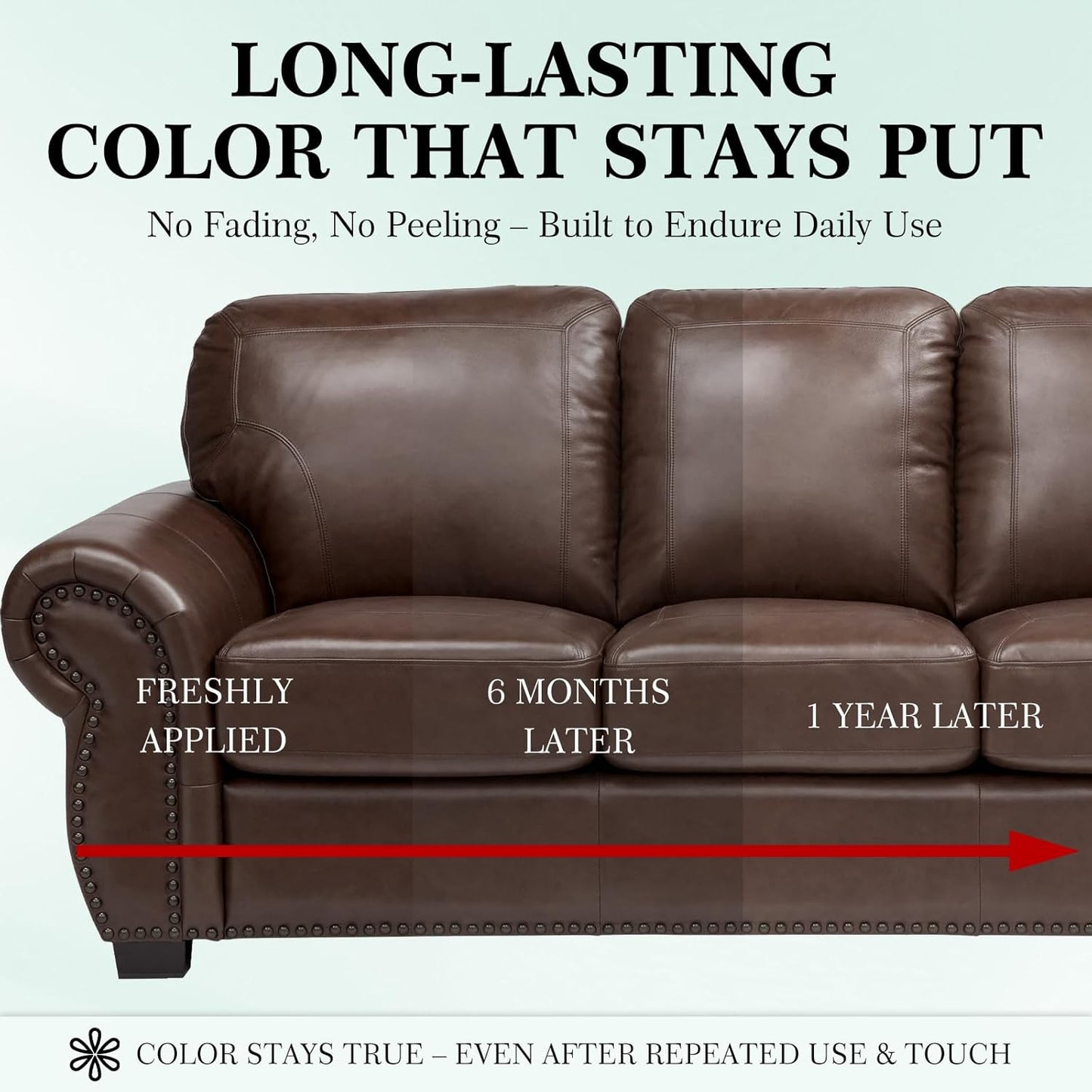 Leather Color Restorer, Leather Recoloring Balm, Scratch Remover, Leather Dye, Leather Paint, Leather Repair Kit for Furniture Couches Car Seats Shoes Bags, Maroon