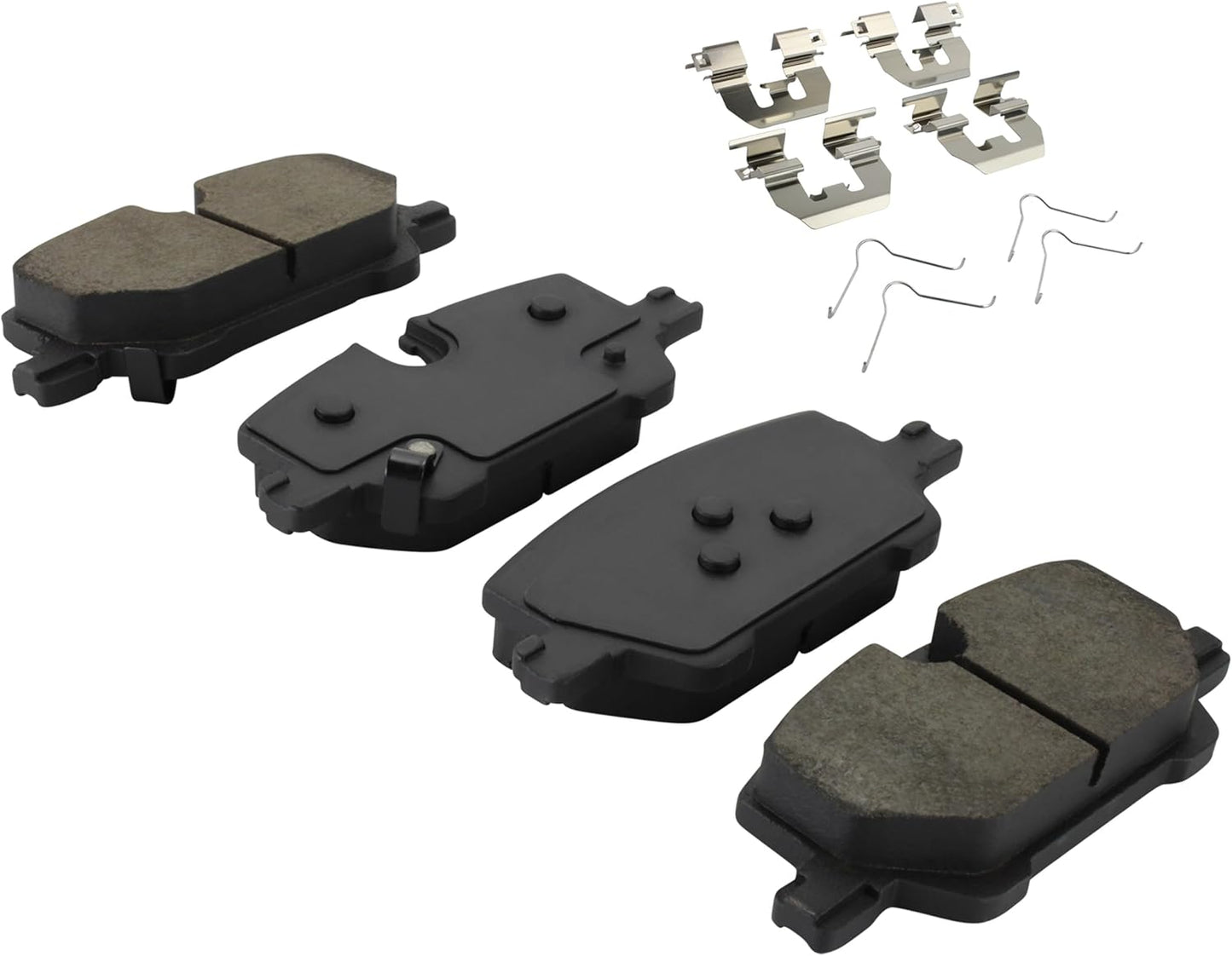 Premium Ceramic Rear Brake Pads (1001-2308C) Compatible with Buick Encore GX 2020-2025, Chevrolet Trailblazer 2021-2025