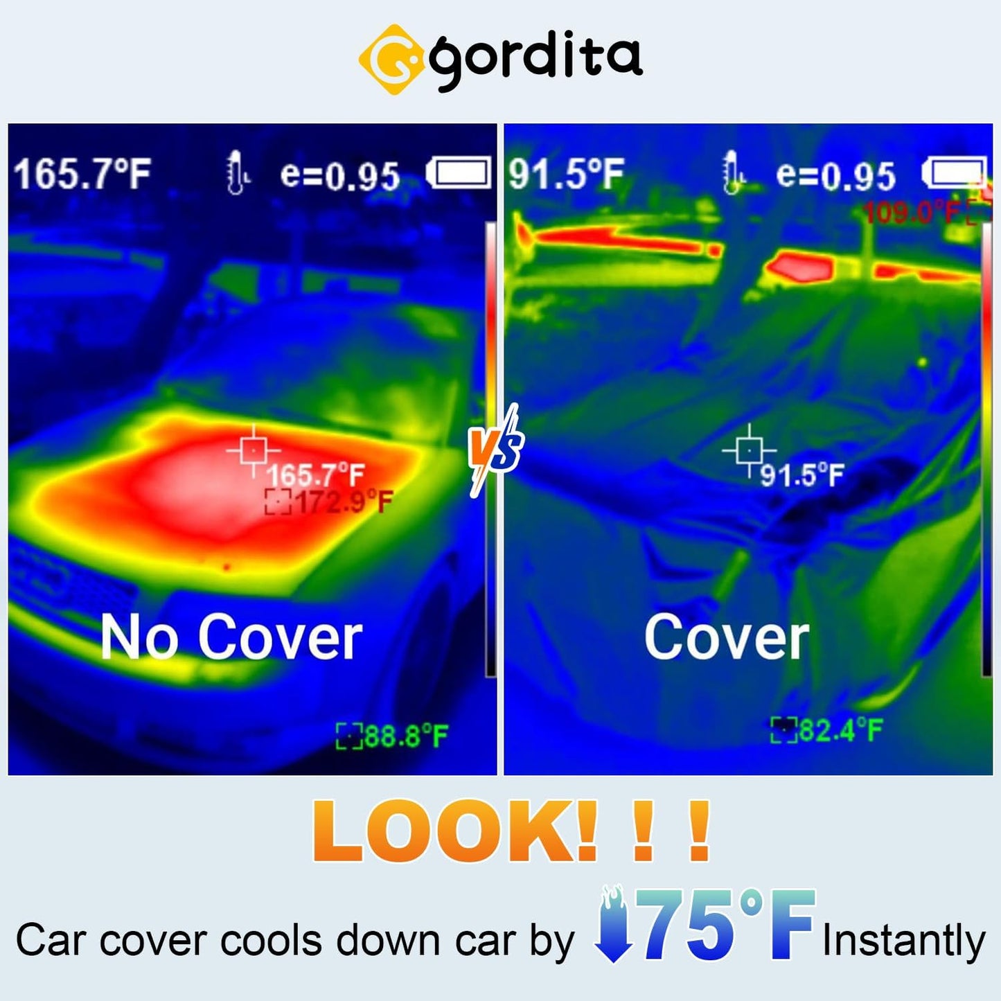 All-Weather Waterproof Car Cover – Universal Fit for Sedans (Up to 165")
