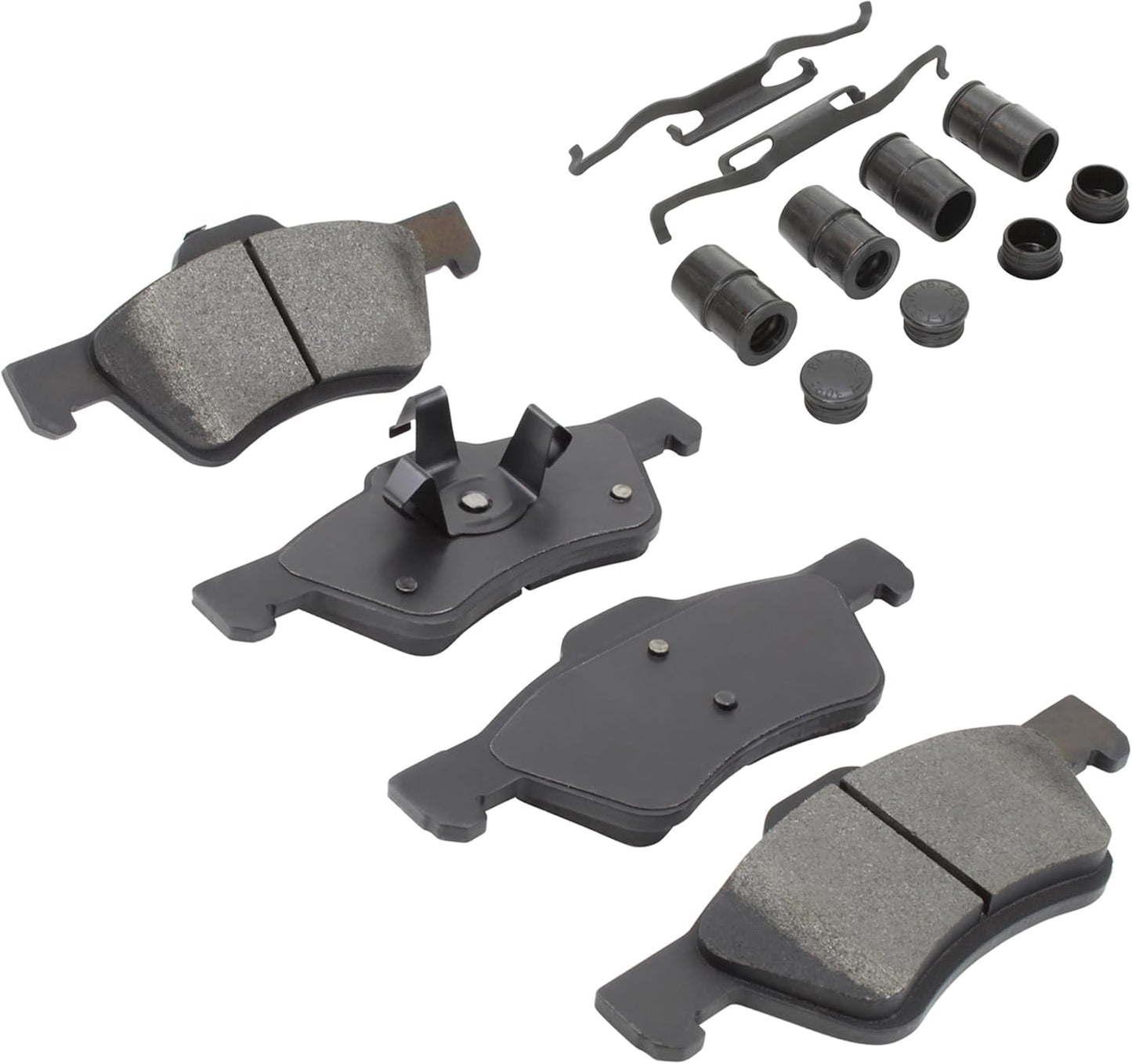 Premium Ceramic Front Brake Pads (1001-1047AC) Compatible with Ford Escape 2008-2012, Mazda Tribute 2008-2009, Mercury Mariner 2008-2011