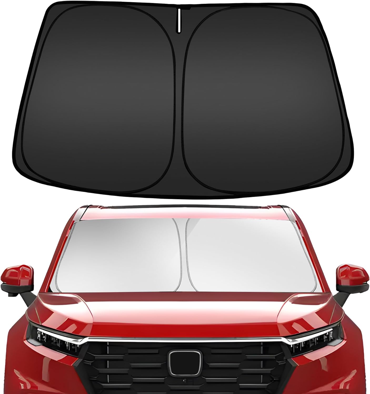 ARISMOTOR Windshield Sun Shade for Honda CRV 2023-2025 2026, Custom Fit Foldable Front Window Sunshade Sun Visor Protector, Block UV Rays Keep Your Car Cooler