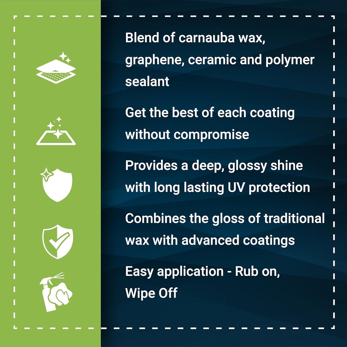 Platinum Fusion Sauce, Graphene & Ceramic Car Wax Blend for Maximum Gloss & Shine, 24oz.