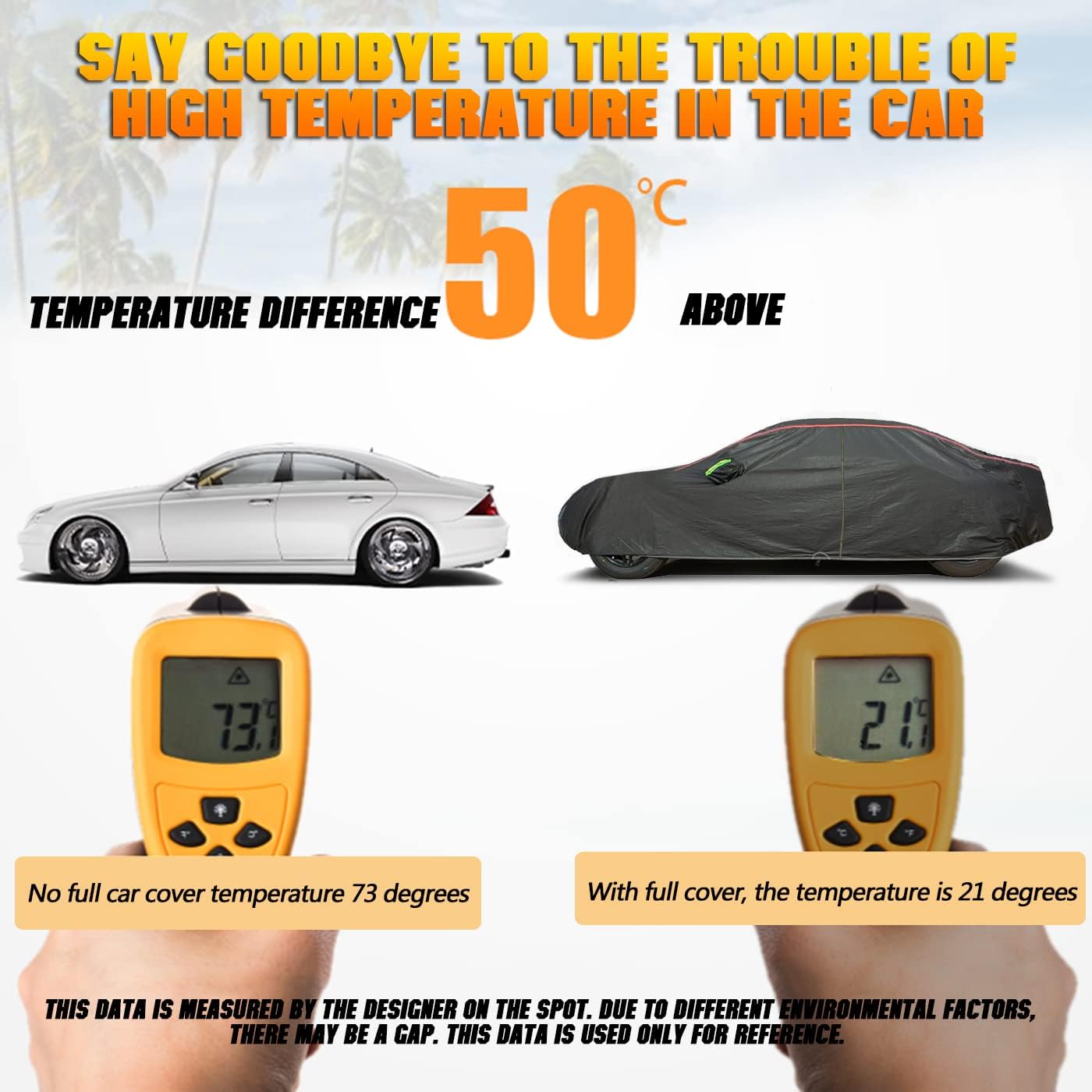 Breathable New Material, Waterproof Car Cover, Locks and Zipper Doors, Sunscreen Waterproof UV Prevention Snowproof Wind and Windproof,Suitable for Indoor Outdoor,for SUV (214"-236") B15