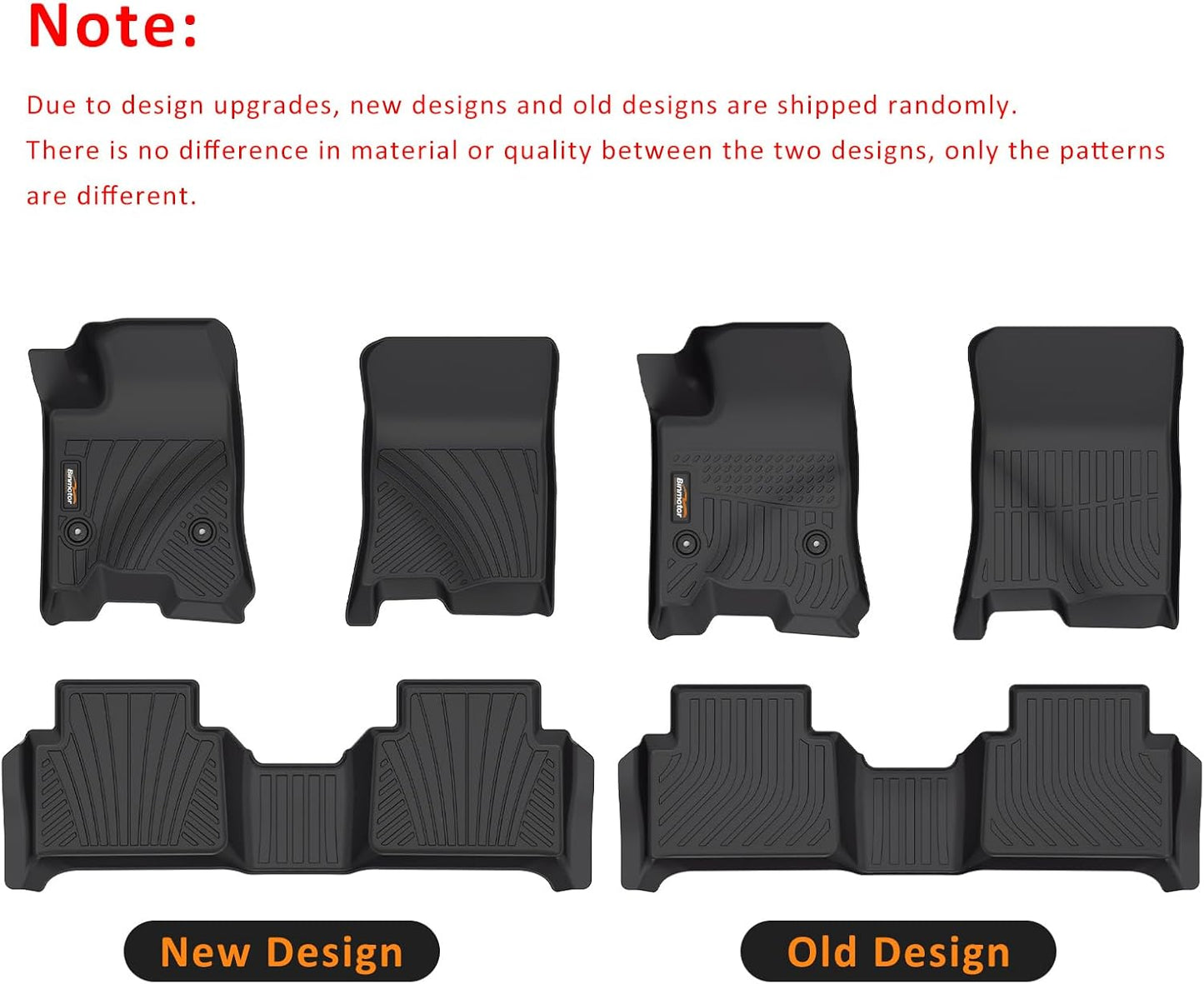 Binmotor-Floor Mats & Cargo Liner Set for Nissan Kicks 2024 2023 2022-2018, All Weather Mats Cargo Trunk Mat Waterproof Car Mats for Nissan Kicks Accessories Custom Fit