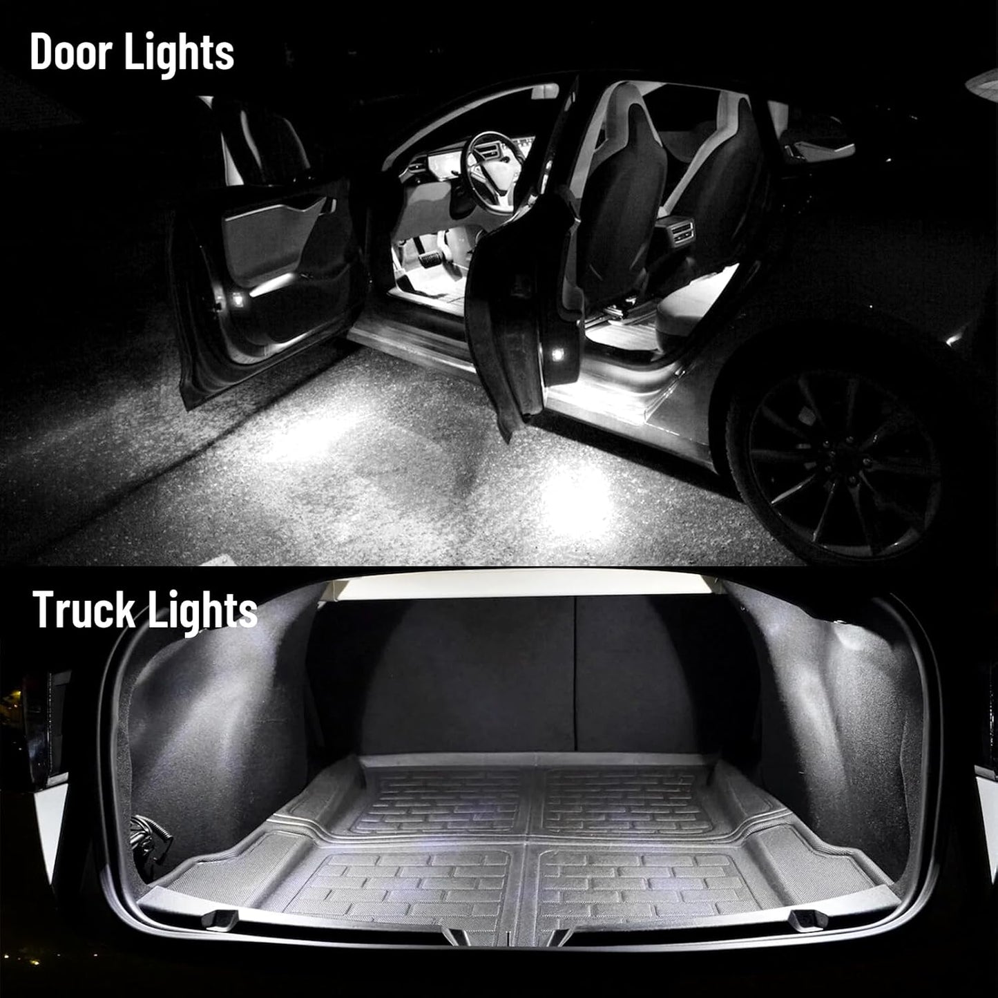 8 Piece CooL White LED Interior Lights Kit for Toyota RAV4 2016 2017 2018 2019 2020 2021 Super Bright 6000K Interior LED Lights Bulbs Package + Install Tool