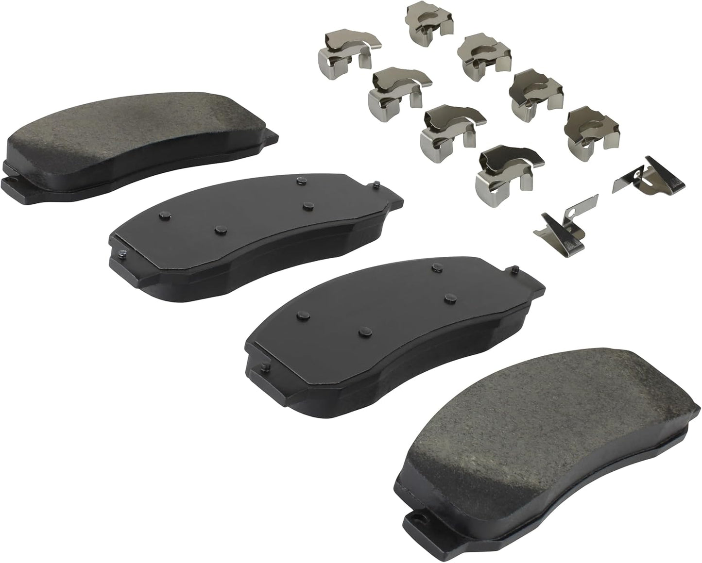 Premium Semi-Metallic Front Brake Pads (1001-1333M) Compatible with Ford F-250 Super Duty 2010-2012, Ford F-350 Super Duty 2010-2012