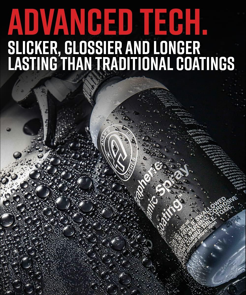 Adam's Polishes Graphene Ceramic Spray Coating (Spray Coating Kit)