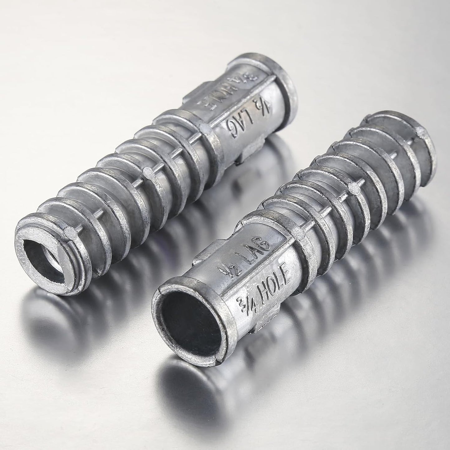 Wensilon(30pcs) 1/2 * 3 Lag Shield Anchor Long Zinc Alloy Bolts Concrete Anchors, Zinc Alloy Masonry Anchors Hole