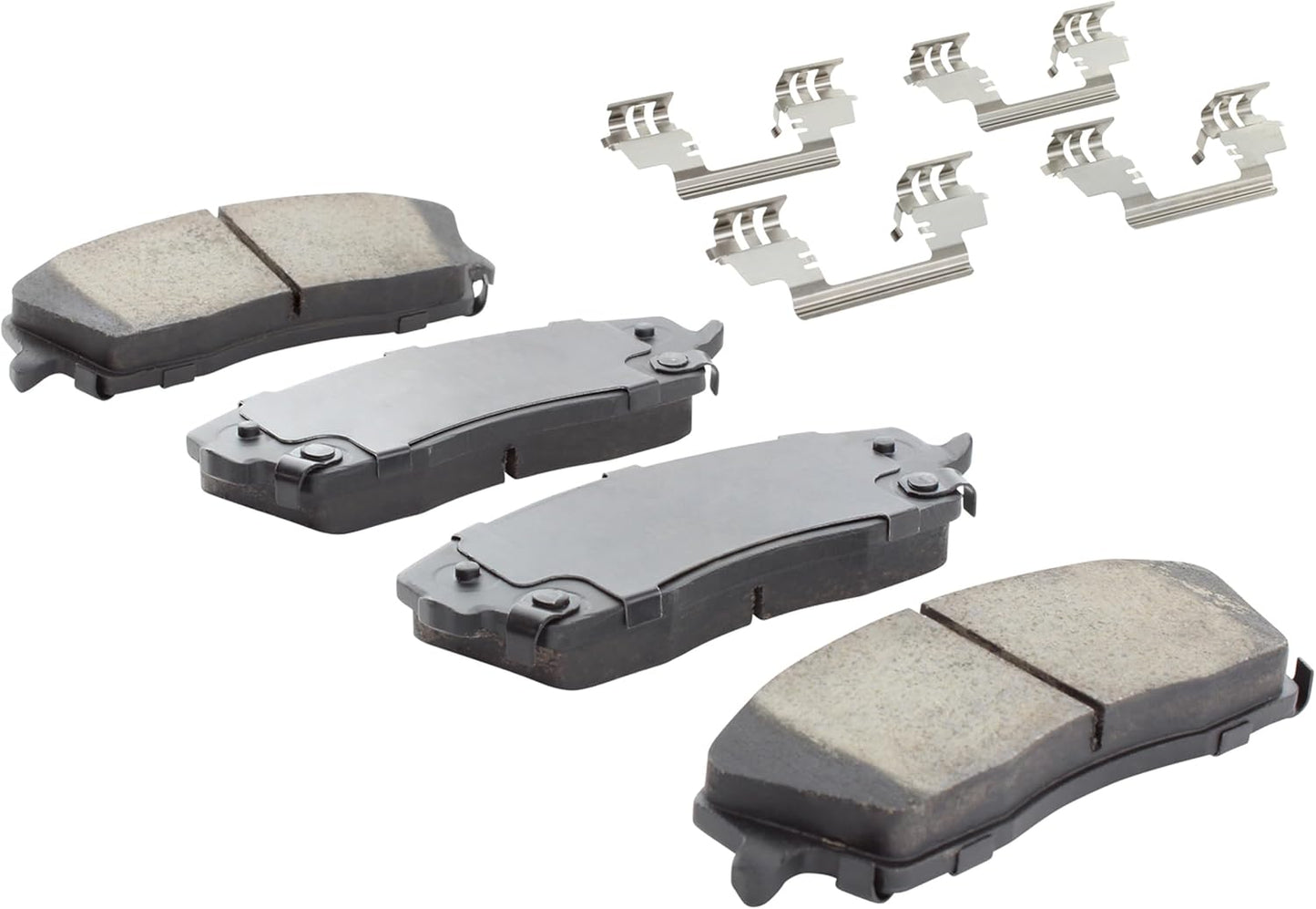Premium Ceramic Front Brake Pads (1001-1056C) Compatible with Chrysler 300 2005-2023, Dodge Challenger 2009-2023, Dodge Charger 2006-2023, Dodge Magnum 2005-2008
