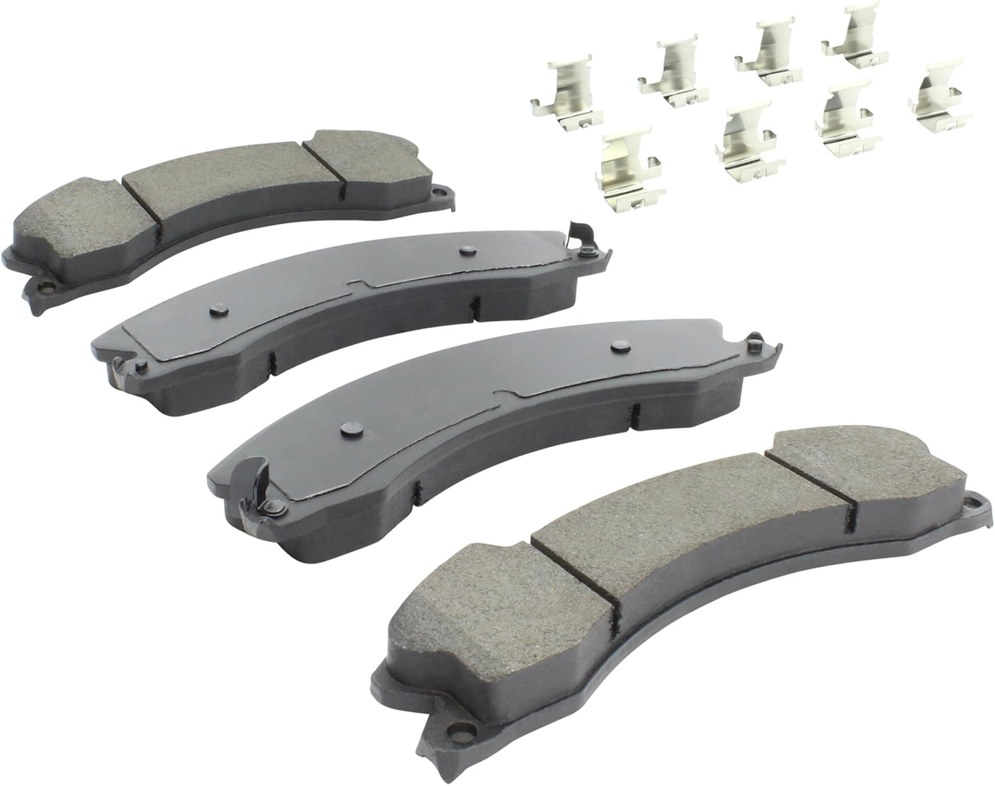 Premium Semi-Metallic Front Brake Pads (1001-1565M) Compatible with 2012-2024 Chevrolet/GMC/Nissan (NV1500/NV2500/NV3500/Sierra 2500 HD/Sierra 3500 HD/Silverado 2500 & More)