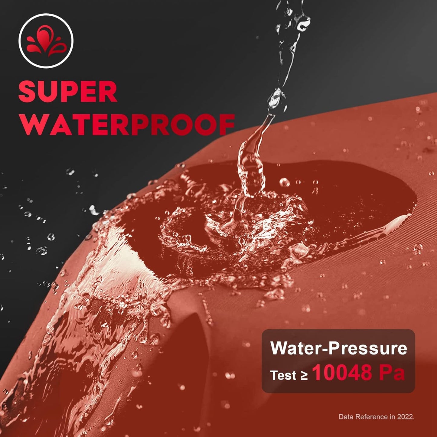 Comnova ATV Cover for 4 Wheelers - 101 Inch ATV Covers 600D Waterproof & Heavy Duty, Outdoor Four Wheeler Quad Cover All Weather Large for Polaris, Kawasaki, Arctic Cat, Honda, Yamaha and More