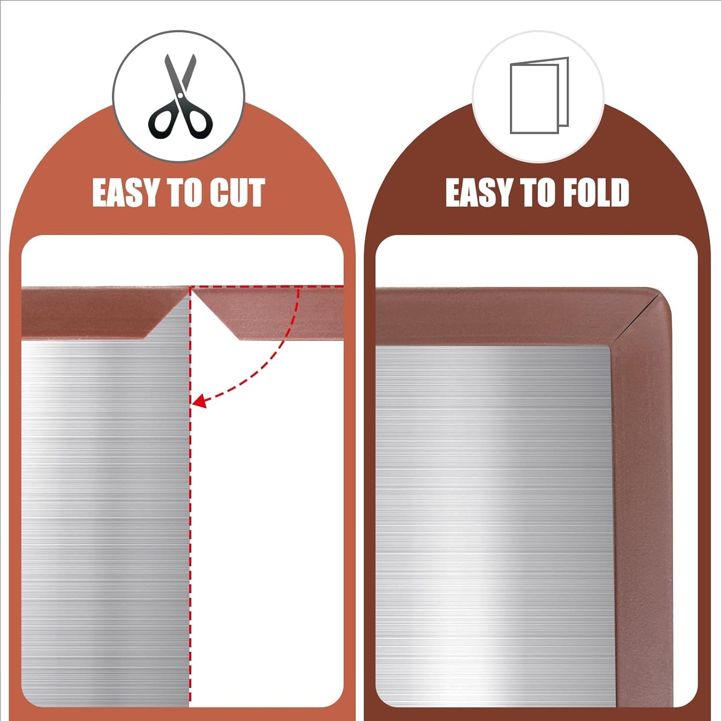 Rubber Edge Trim, Flexible Edge Banding, 3/8"(9.5mm) U Channel Edge Protector, Self Adhesive Edge Guards for Plywood, Glass, Flexi-Glass and Sheet Metal Parts, 20Ft, Brown Color