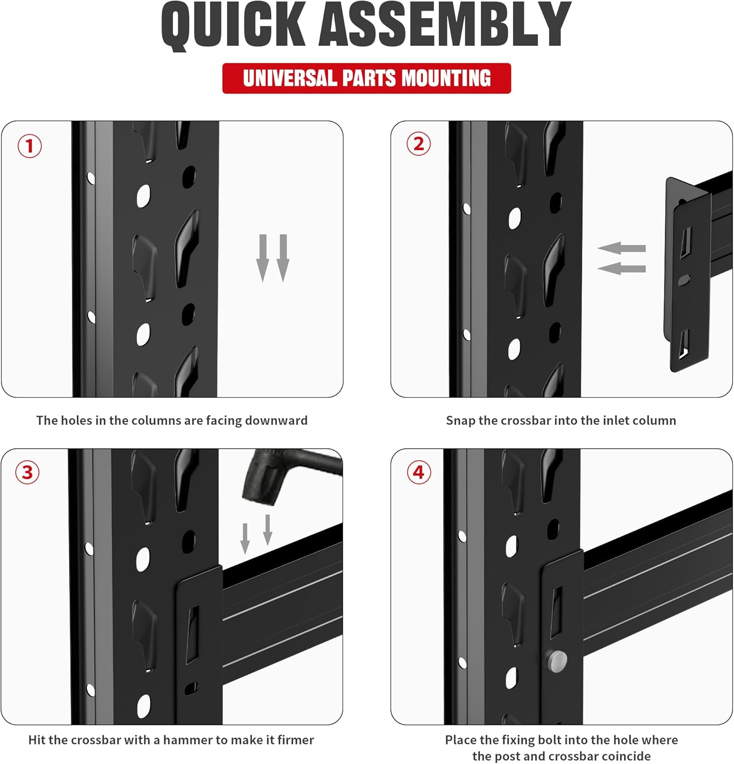 Heavy Duty Garage Shelves – Metal Shelving Unit with Adjustable 3-Tier Storage Shelves for Garage Organization, Industrial Shelving Rack for Heavy Duty Storage Needs16 D x50 W x48 H