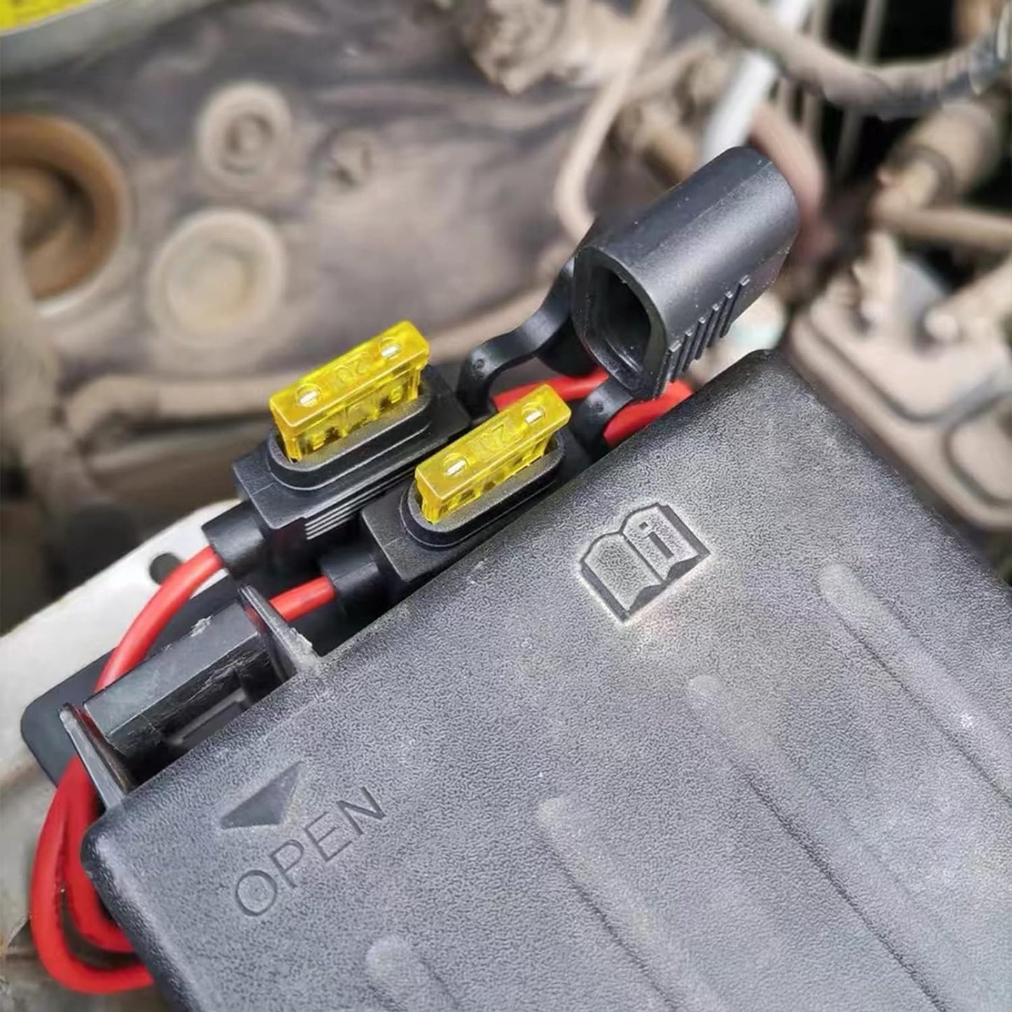 (80Pcs) 30 Amp Standard Fuse, 30A Car Blade Fuses for Car/RV/Truck/SUV/Motorcycle/Boat