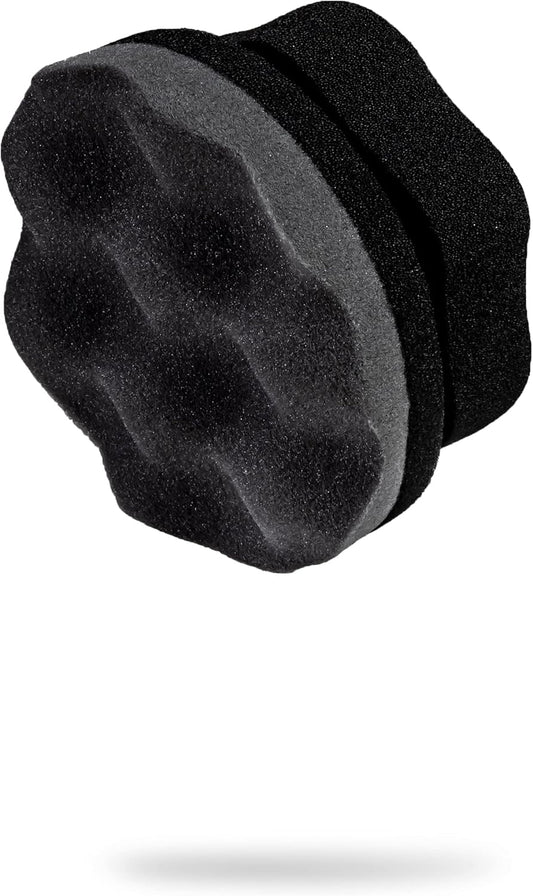 Adam's Polishes Pro Tire Hex Grip Applicator - Tire Shine Car Detailing Foam Sponge Tool | Car Cleaning Supplies After Car Wash leaner | for Vinyl Rubber & Trim Accessories | Wheel & Rim Cleaner
