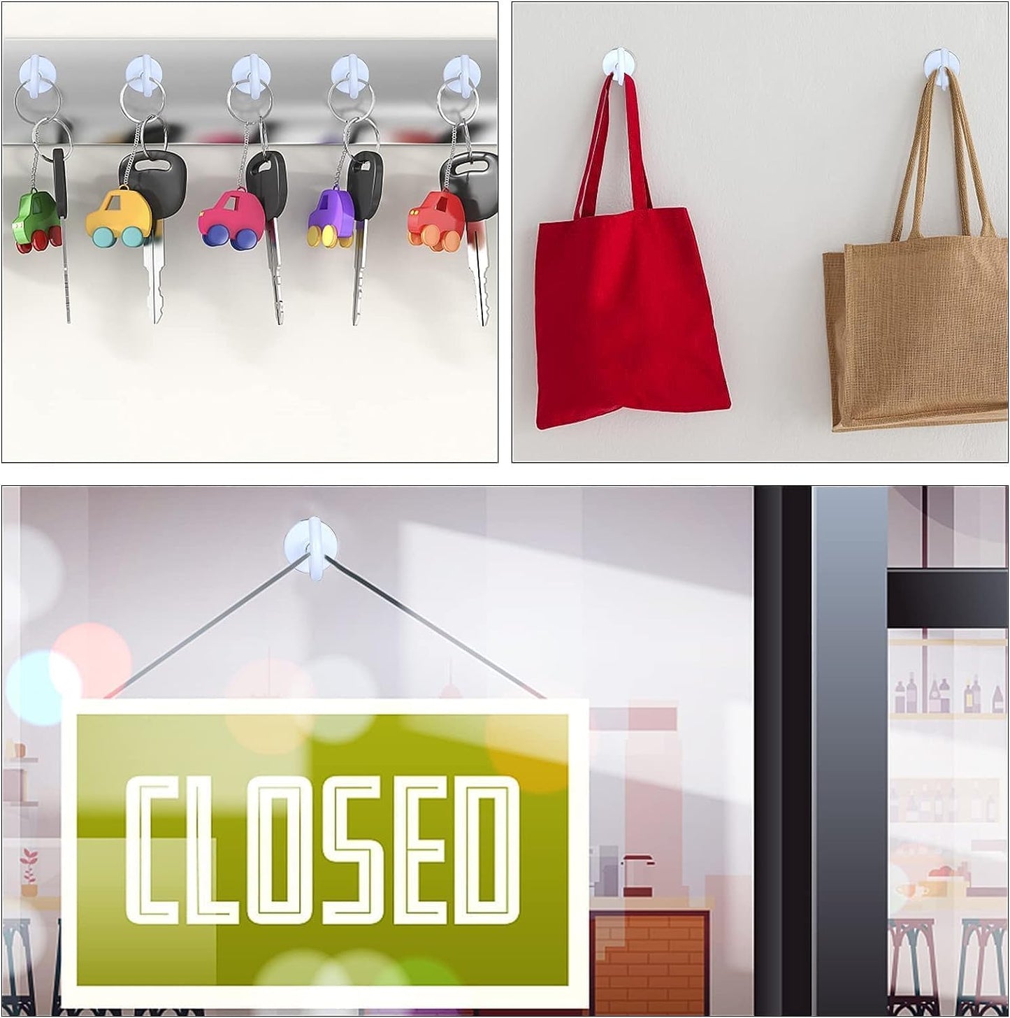 DIYMAG Magnetic Hooks, 30Lbs Strong Heavy Duty Cruise Magnet S-Hook for Classroom, Fridge, Hanging, Cabins, Grill, Kitchen, Garage, Workplace and Office Etc, (15 Pack-White)