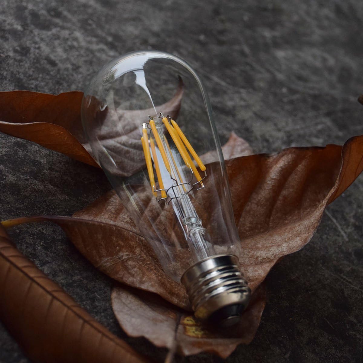 LED Edison Bulb 4W,Antique 40W Vintage Edison Bulb,E26 Light Bulb Non Dimmable Led Bulb 450 Lumens 5500K Cold White,Pack of 3