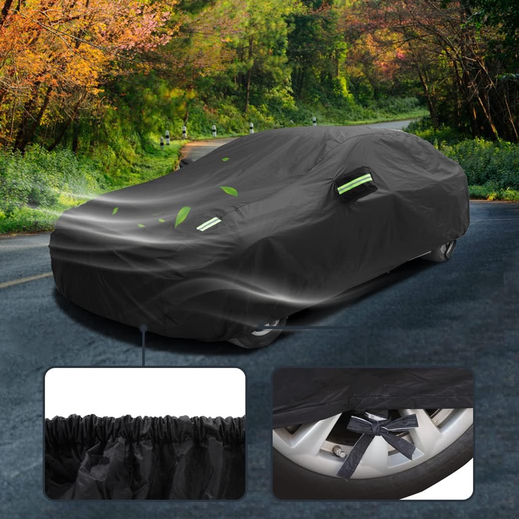 Custom Waterproof Car Cover Compatible with Lexus is 2025-2006 IS300 IS350 IS500 IS250 IS200, All-Weather Car Covers with Cotton Lining, All-Season Rain Sun Snow UV Cover for Outdoor Indoor