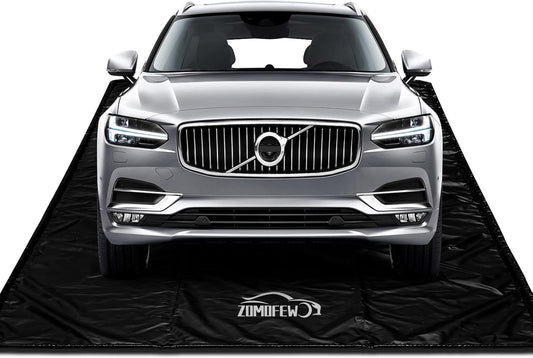 Garage Car Mat, Non-Slip Garage Floor Mat, Heavy Duty Waterproof Containment Mat for Snow Ice Water and Mud (8'6" x 22')