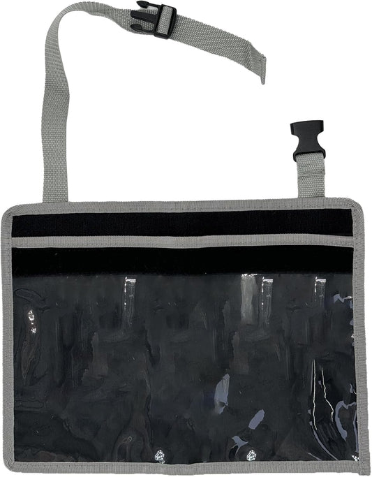 License Plate Holder with Hanging Strap, Test Drive Tag Bag, Dealer Plates License Frame Cover, for Car SUV Truck (Grey, 1)