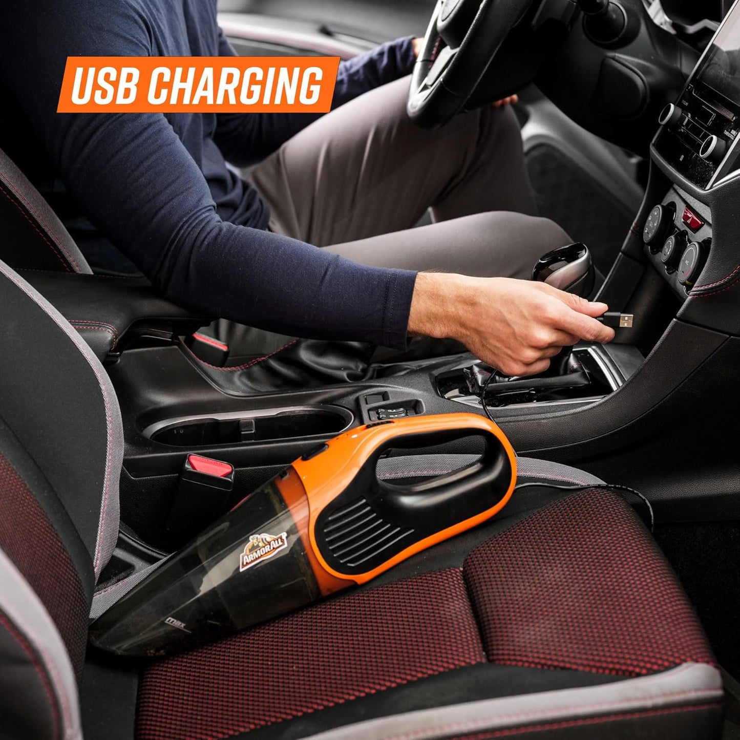 Armor All AA07V1 0902 Handheld Car Vac, Orange