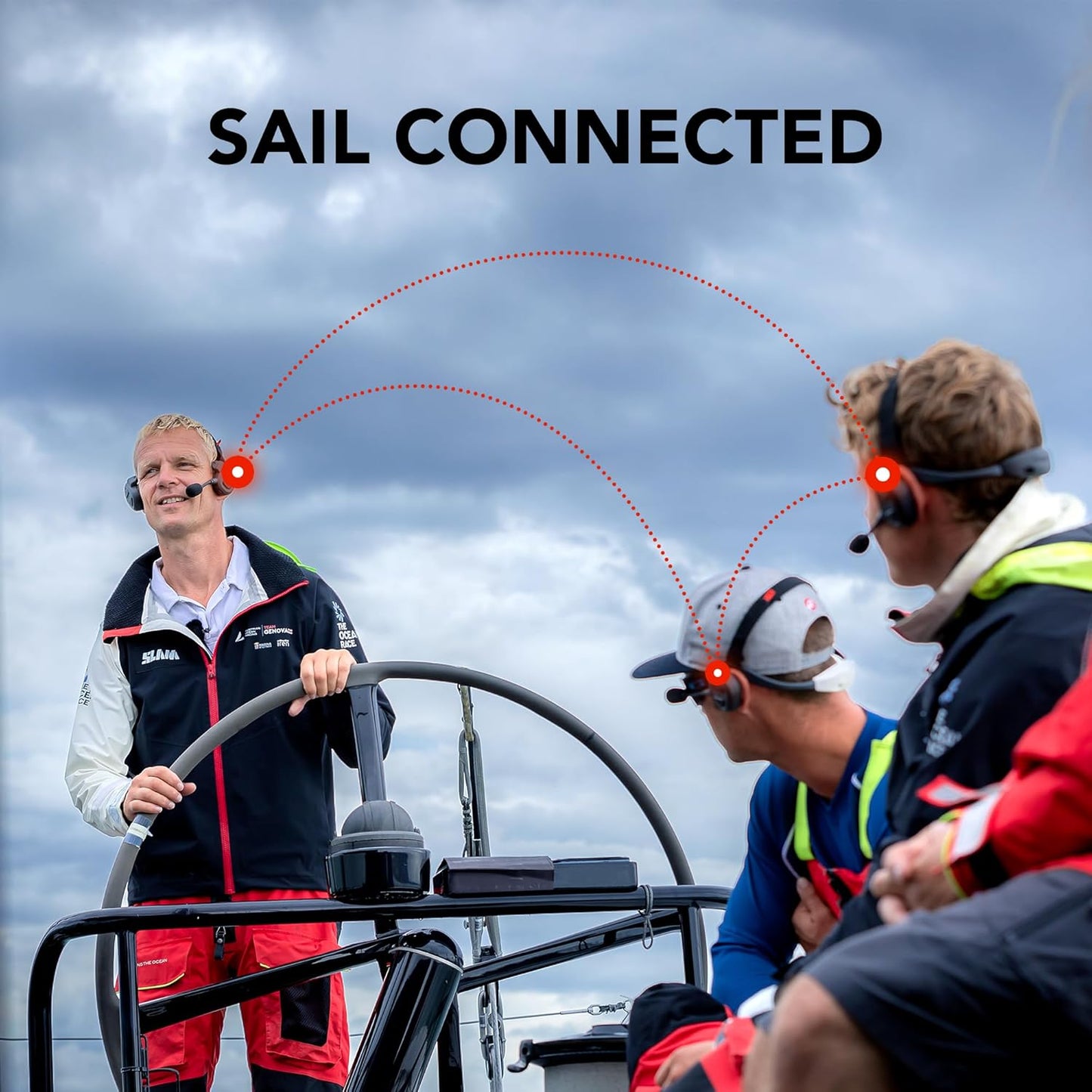 Sena Nautitalk Bosun On Board Crew Communication Headset for Sailing & Yachting, a.k.a. Marriage Saver, 2-Dual Pack