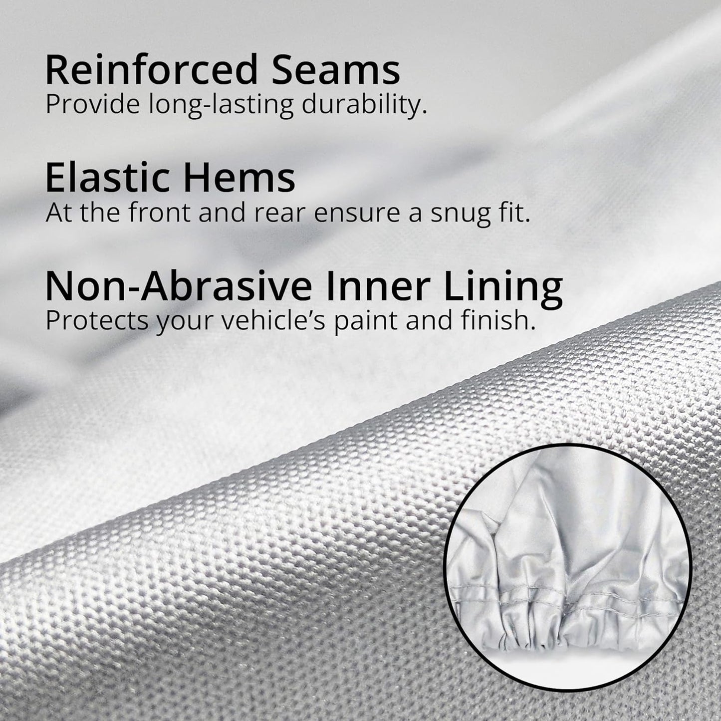 Car Covers Weatherproof Max Truck Cover & Warranty Compatible with Ford 2022-2024 F-350 Crew Cab, 6.75'– Outdoor Cover, Prevents Theft with Cable Lock