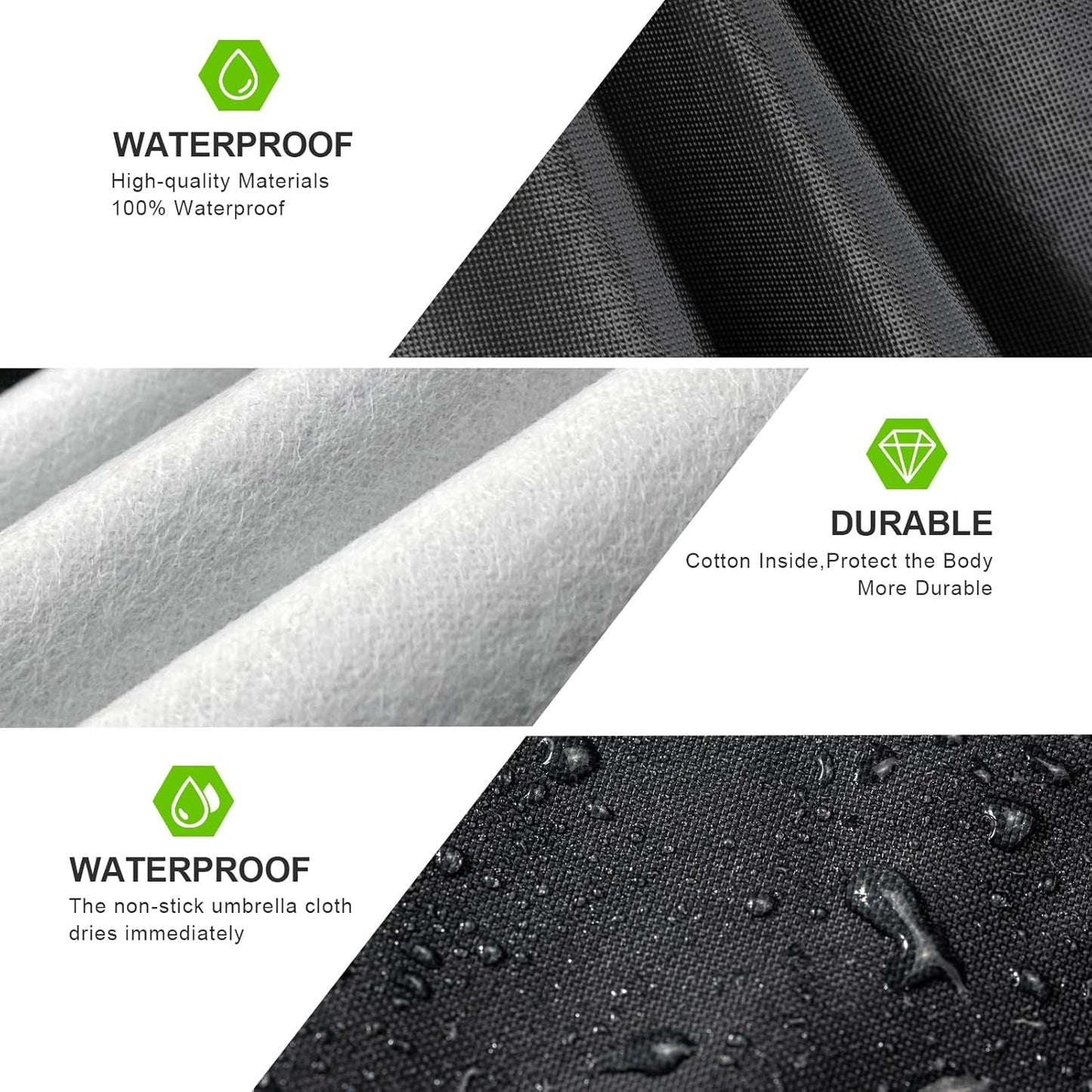 KouKou Car Cover Waterproof All Weather, 7 Layers Outdoor Car Covers for Automobiles with Zipper, Universal Fit Hatchback Subaru Impreza,Mazda 3,VW Golf, BMW X2, ect. (Length to164-178 inch)