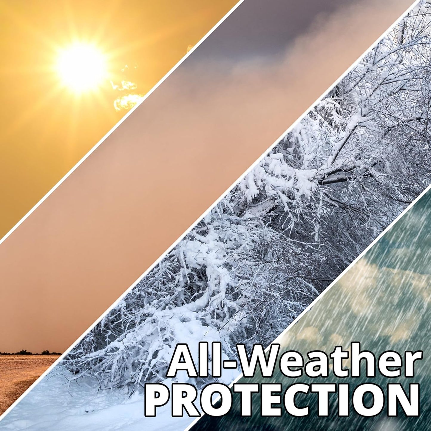 Car Covers Weatherproof Max Truck Cover & Warranty Compatible with Ford 2022-2024 F-150 Crew Cab, 5.5 with Truck Bed Shell– Outdoor Cover, Prevents Theft with Cable Lock