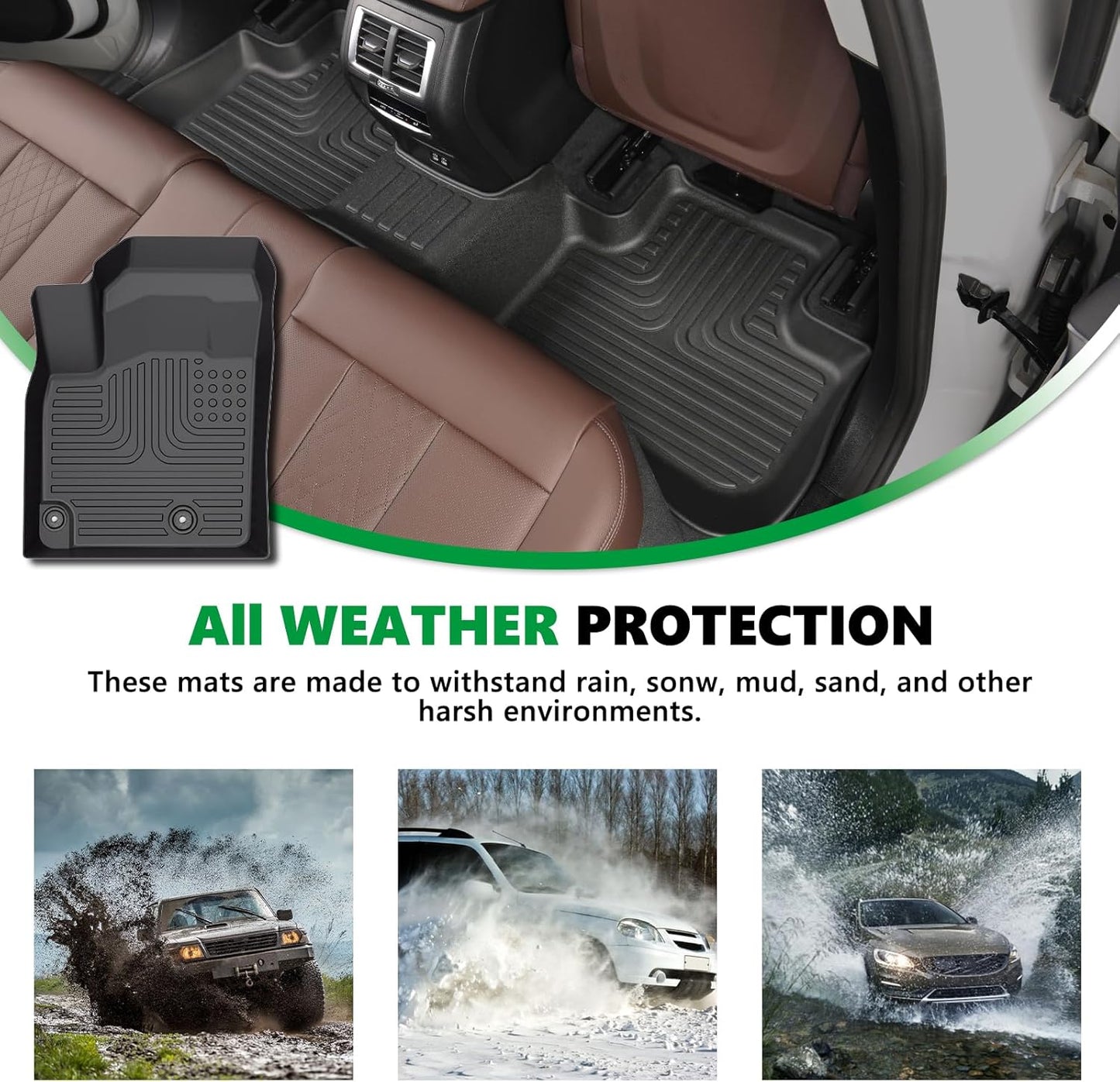 for Corolla Floor Mats 2013 2012 2011 2010 2009,Car Mats for Corolla All Weather Floor Mats Cargo Liner Accessories Rubber Car Mat 2009-2013