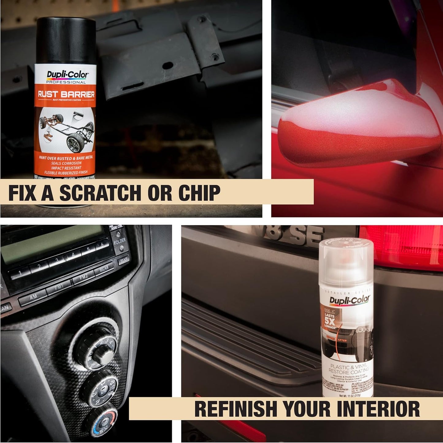 Dupli-Color AFM0229 Scratch Fix All-In-1 Exact-Match Automotive Touch-Up Paint – Ford Oxford White – 0.25 oz. Paint Pen