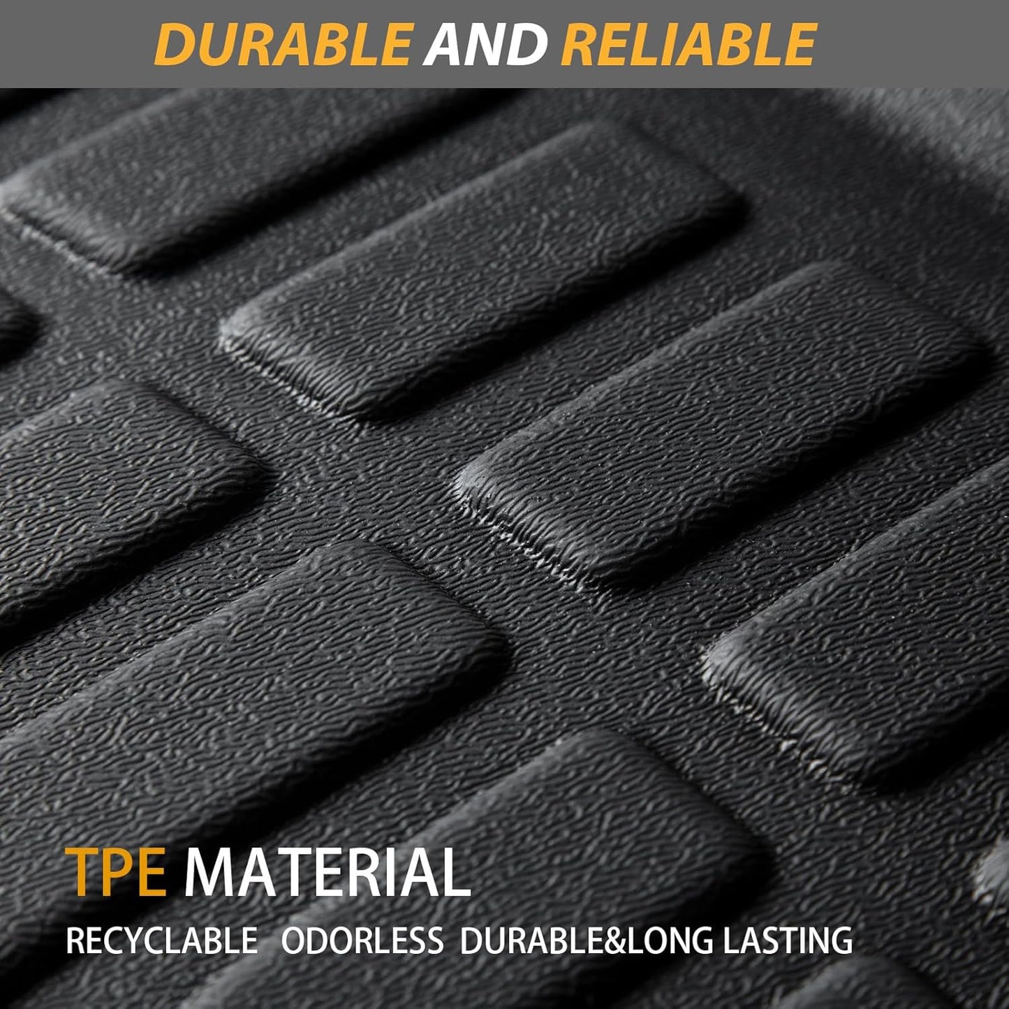 AIPOIL® Floor Mats for 2022-2024 2025 VW Taos | All-Weather | Easy to Clean | All-Round Protection丨Full Set Automobile mats Accessories.