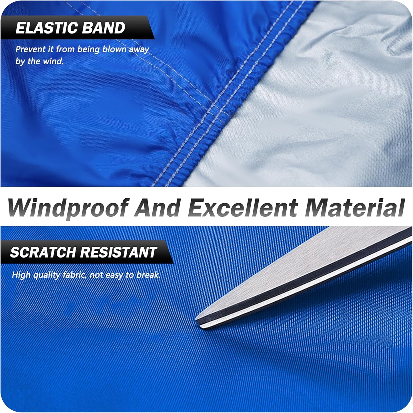 Heavy Duty Outdoor Car Cover Windproof All Weather Waterproof Sun Rain UV Dust Snow Protection Outdoor,Fit FIt Acura,Subaru,Nissan etc.Size A5