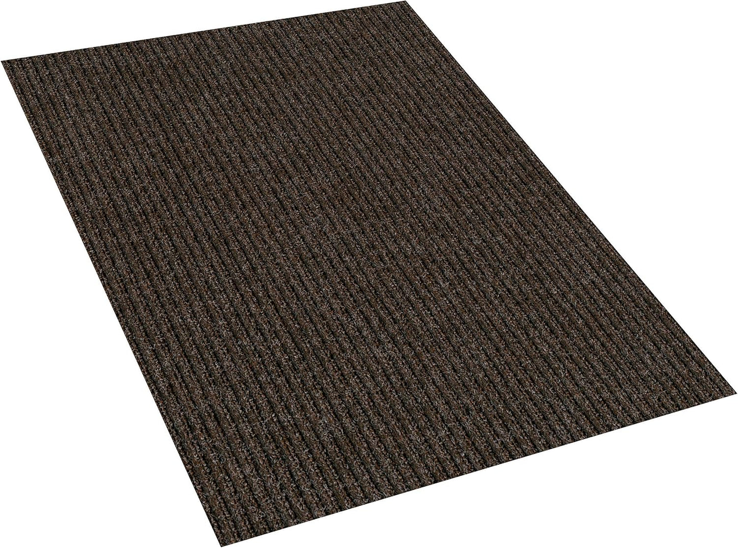 KOECKRITZ Heavy Duty Durable All Weather Indoor/Outdoor Non Slip Entrance Mat Rugs and Runners for Office Business Building Home Garage Front Door (5' x 12', Brick)