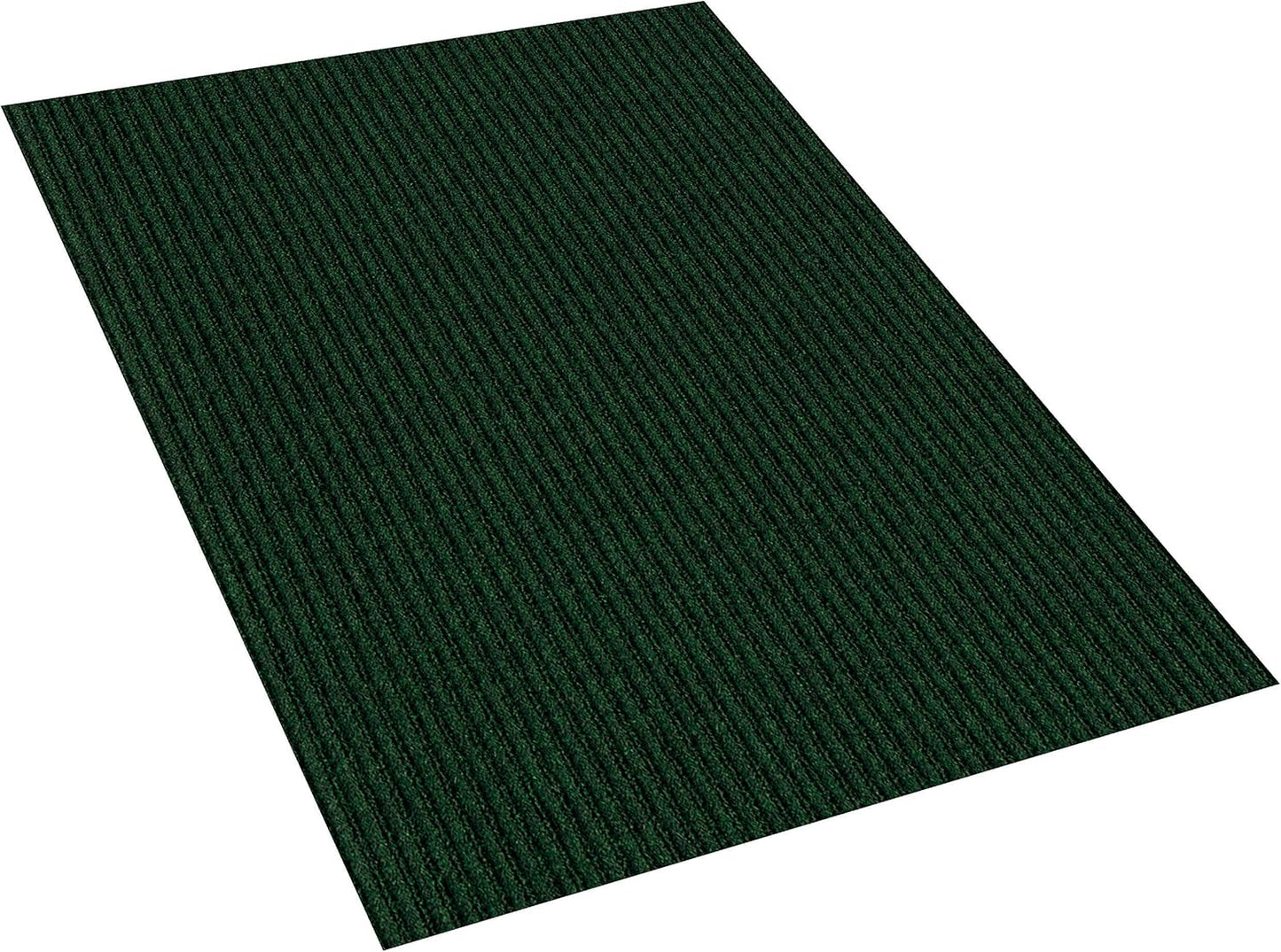 KOECKRITZ Heavy Duty Durable All Weather Indoor/Outdoor Non Slip Entrance Mat Rugs and Runners for Office Business Building Home Garage Front Door (5' x 10', Green)